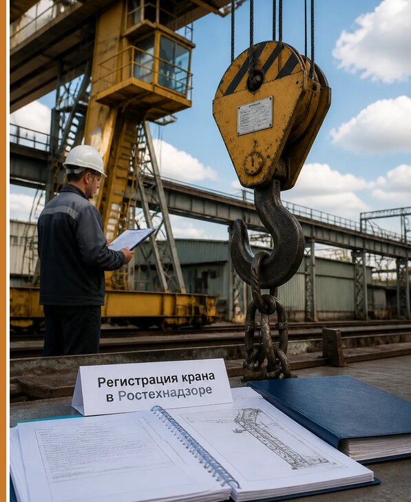 Регистрация крана в Ростехнадзоре в Котласе от 15545 р. | Авеста ОТиПБ